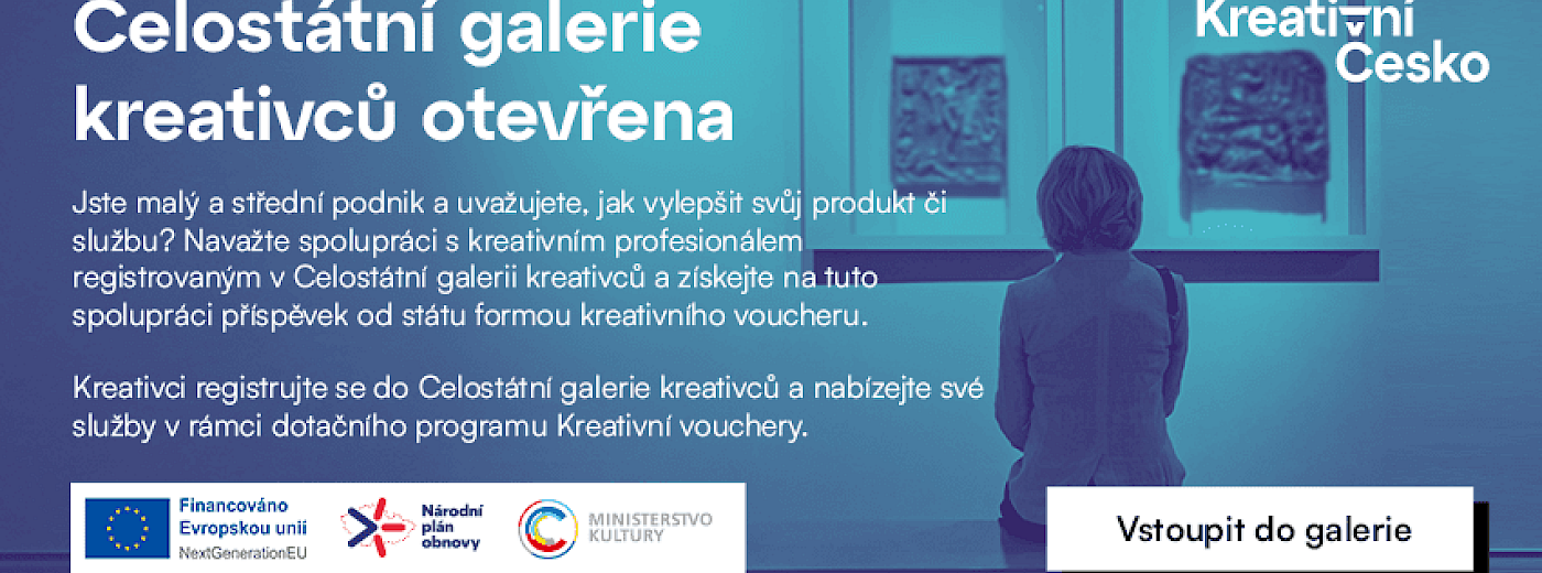 Ministerstvo kultury podpoří Váš projekt voucherem až na 85% ceny projektu